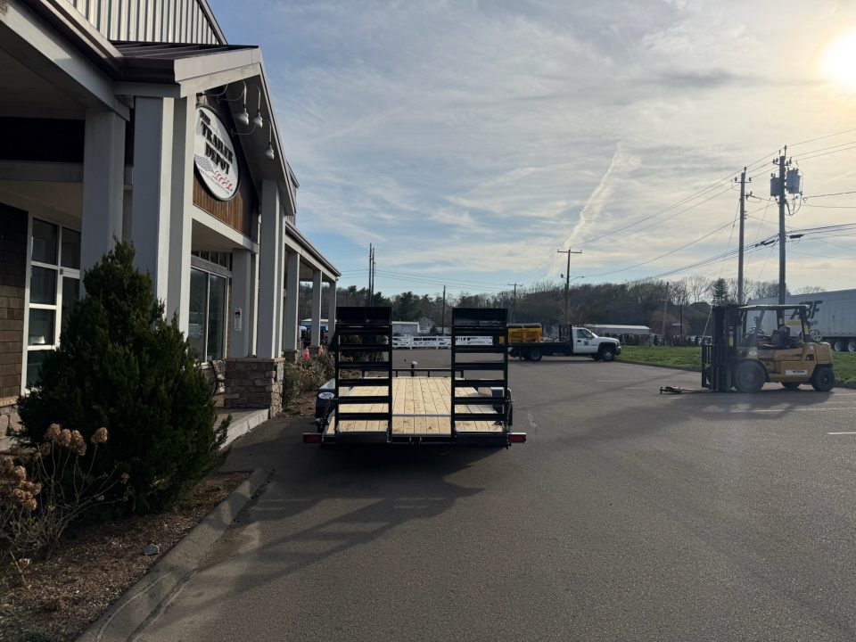 New Sure-Trac 7' x 18' Equipment Trailer 9.9K