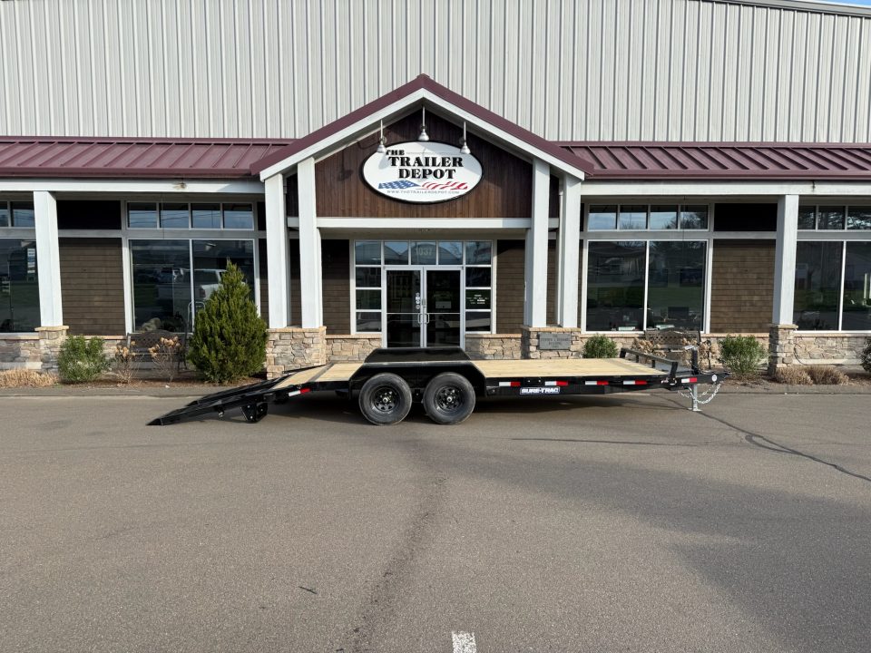 New Sure-Trac 7' x 18' Equipment Trailer 9.9K