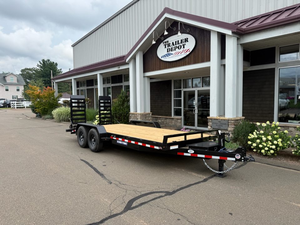 New Sure-Trac 7' x 18' Equipment Trailer 14K