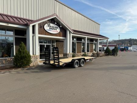 New Sure-Trac 7' x 18' Equipment Trailer 9.9K