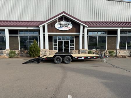 New Sure-Trac 7' x 18' Equipment Trailer 9.9K