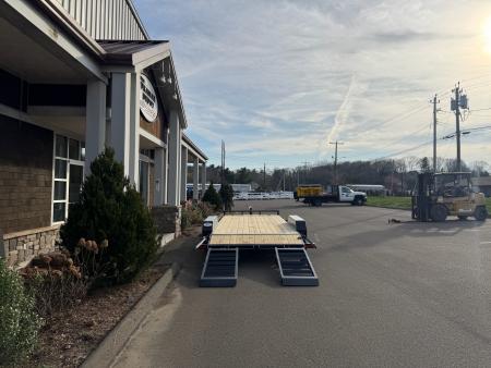 New Sure-Trac 7' x 18' Equipment Trailer 9.9K