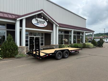 New Sure-Trac 7' x 18' Equipment Trailer 14K