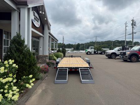 New Sure-Trac 7' x 18' Equipment Trailer 14K