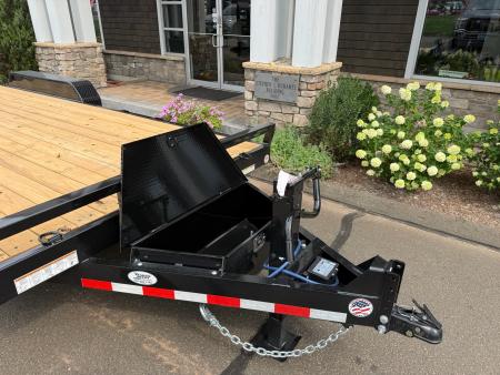 New Sure-Trac 7' x 18' Equipment Trailer 14K