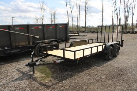 New 2026 Carry-On 16' RG 7K GVWR STOCK ID 52930 Landscape Trailer