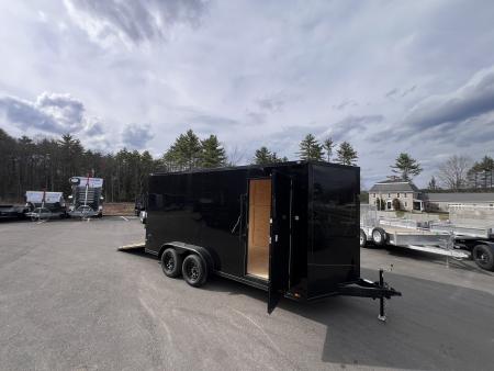 New SALE* 2026 Spartan 7X16 +2ft V-nose/ 7' interior height /Blackout/ Ext. Tongue/ Polycore Exterior - 7000GVW