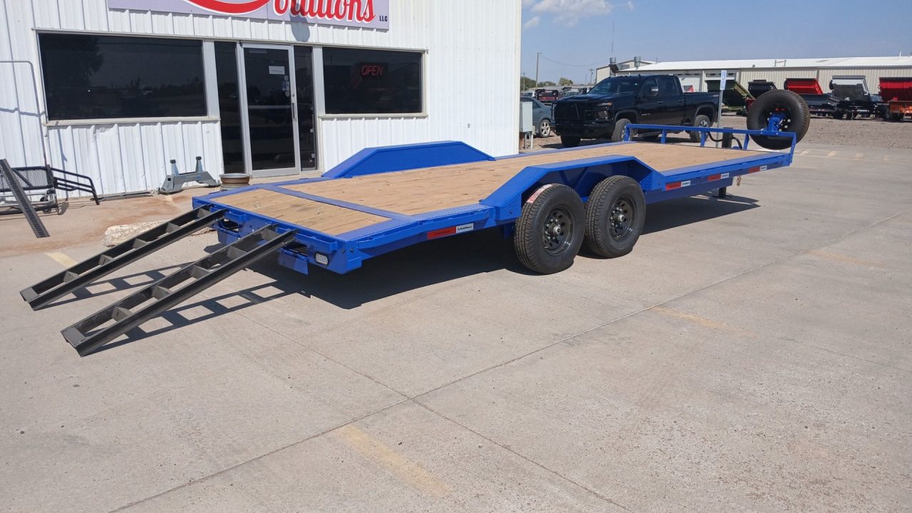 New 2026 RawMaxx 102" X 22' Drive-Over Fenders Car Hauler