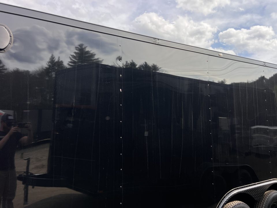 New SALE* 2026 Spartan 8.5X18 +2ft V-nose/ 7' interior height /Blackout/ Ext. Tongue/ Polycore Exterior - 7000GVW