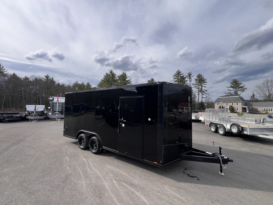 New SALE* 2026 Spartan 8.5X18 +2ft V-nose/ 7' interior height /Blackout/ Ext. Tongue/ Polycore Exterior - 7000GVW