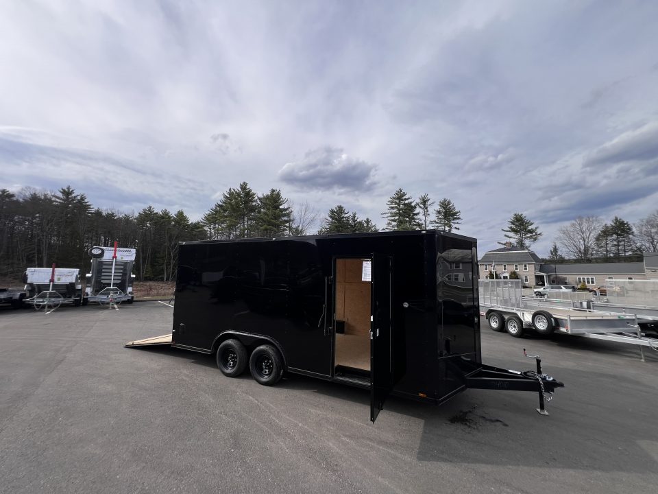 New SALE* 2026 Spartan 8.5X18 +2ft V-nose/ 7' interior height /Blackout/ Ext. Tongue/ Polycore Exterior - 7000GVW