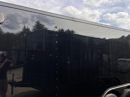 New SALE* 2026 Spartan 8.5X18 +2ft V-nose/ 7' interior height /Blackout/ Ext. Tongue/ Polycore Exterior - 7000GVW