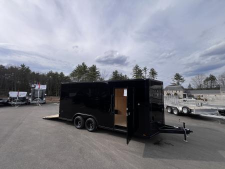 New SALE* 2026 Spartan 8.5X18 +2ft V-nose/ 7' interior height /Blackout/ Ext. Tongue/ Polycore Exterior - 7000GVW