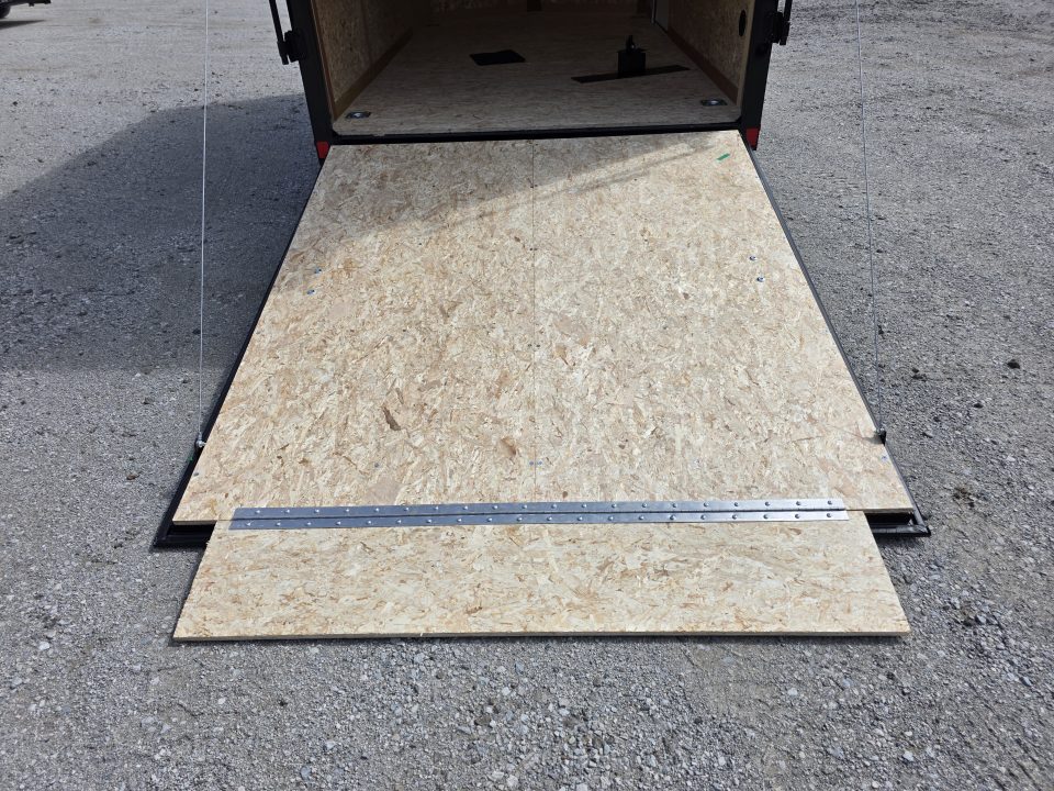 New 2027 US Cargo 6.5X12 080 SCREWLESS BLACKOUT 7' INSIDE DRINGS SXS UTV GOLFCART MOWER Cargo / Enclosed Trailer