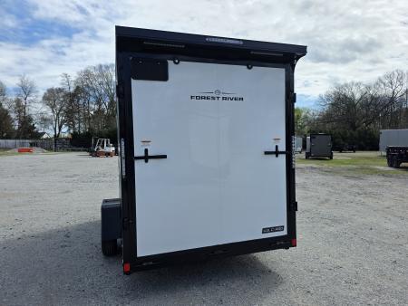 New 2027 US Cargo 6.5X12 080 SCREWLESS BLACKOUT 7' INSIDE DRINGS SXS UTV GOLFCART MOWER Cargo / Enclosed Trailer