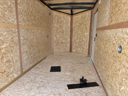 New 2027 US Cargo 6.5X12 080 SCREWLESS BLACKOUT 7' INSIDE DRINGS SXS UTV GOLFCART MOWER Cargo / Enclosed Trailer