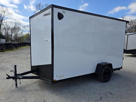 New 2027 US Cargo 6.5X12 080 SCREWLESS BLACKOUT 7' INSIDE DRINGS SXS UTV GOLFCART MOWER Cargo / Enclosed Trailer
