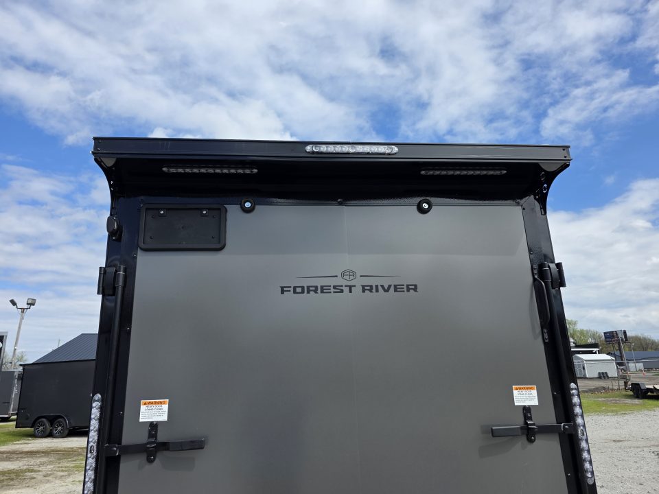 New 2027 US Cargo 6.5X12 080 SCREWLESS BLACKOUT 7' INSIDE DRINGS SXS UTV GOLFCART MOWER Cargo / Enclosed Trailer