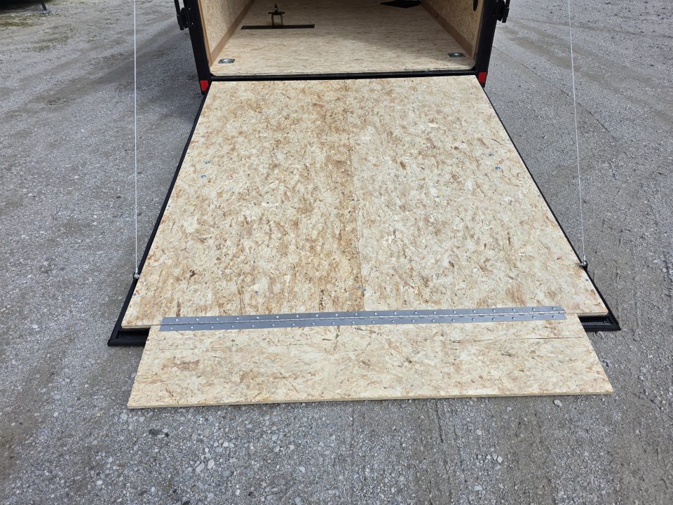 New 2027 US Cargo 6.5X12 080 SCREWLESS BLACKOUT 7' INSIDE DRINGS SXS UTV GOLFCART MOWER Cargo / Enclosed Trailer