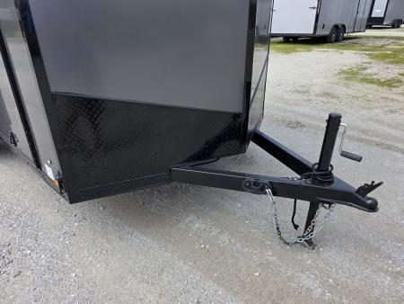 New 2027 US Cargo 6.5X12 080 SCREWLESS BLACKOUT 7' INSIDE DRINGS SXS UTV GOLFCART MOWER Cargo / Enclosed Trailer