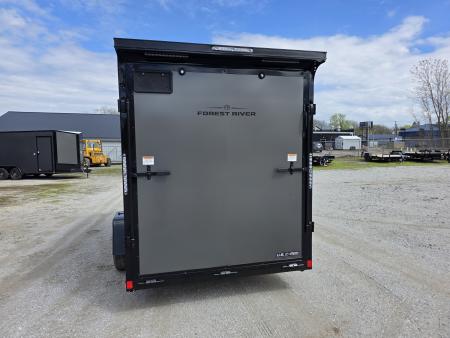 New 2027 US Cargo 6.5X12 080 SCREWLESS BLACKOUT 7' INSIDE DRINGS SXS UTV GOLFCART MOWER Cargo / Enclosed Trailer