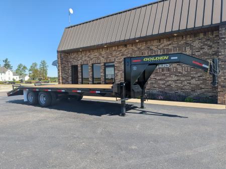 New 2026 Golden Trailers 20+5 20K Flatbed Trailer