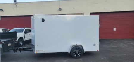 New 6 x 12 Look ST DLX Cargo 3k w/ Aluminum Wheels
