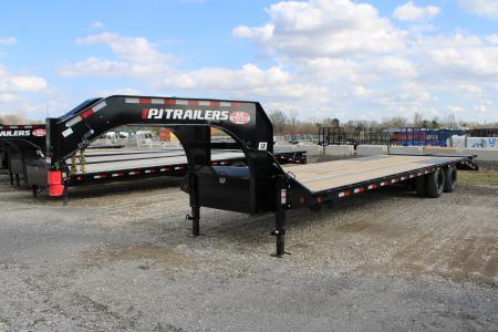 New 2026 PJ Trailers 32' MR GN 25K GVWR STOCK ID 52803 Equipment Trailer