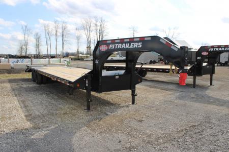 New 2026 PJ Trailers 32' MR GN 25K GVWR STOCK ID 52803 Equipment Trailer