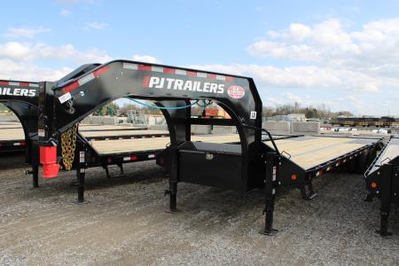 New 2026 PJ Trailers 32' MR 25K GVWR GOOSENECK STOCK ID 74474 Equipment Trailer