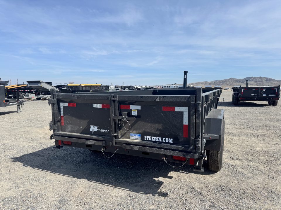 New 2026 Hillcrest Trailers 14K 7x14 Dump Trailer