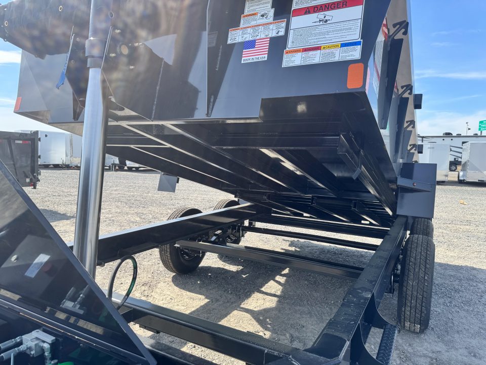 New 2026 Hillcrest Trailers 14K 7x14 Dump Trailer