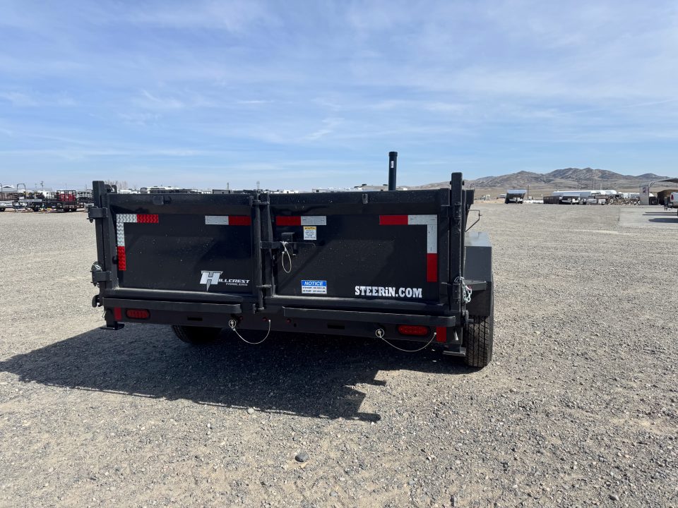 New 2026 Hillcrest Trailers 14K 7x14 Dump Trailer
