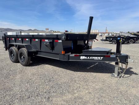 New 2026 Hillcrest Trailers 14K 7x14 Dump Trailer