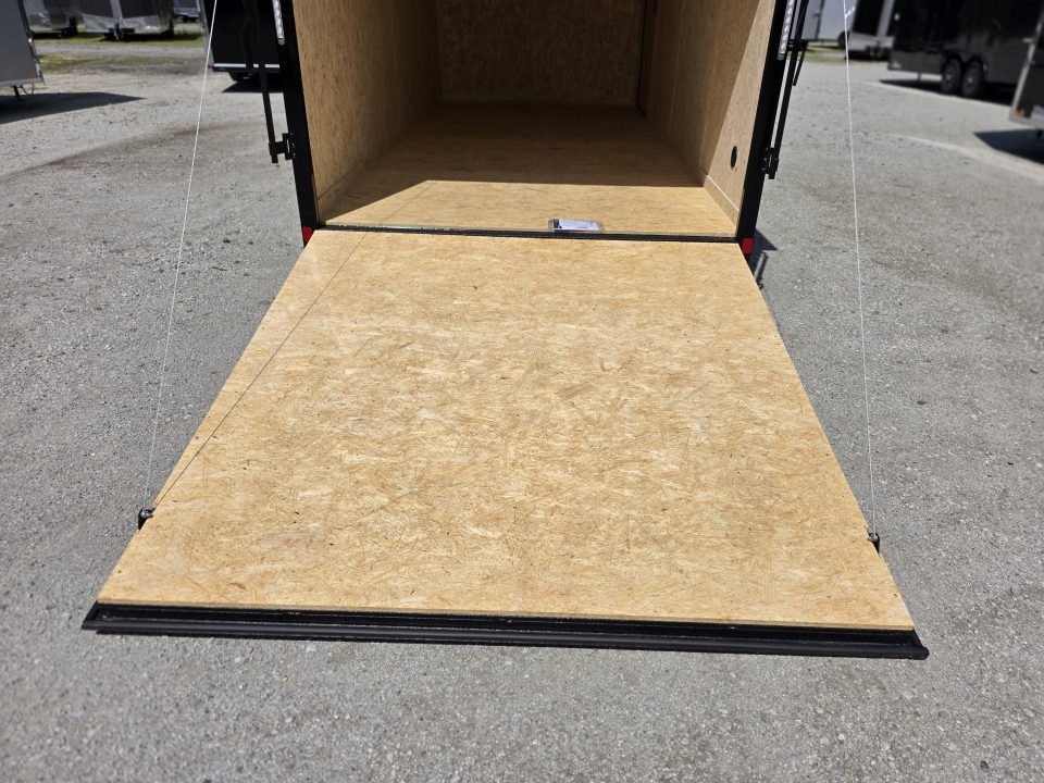 New 2026 Formula Trailers 7x16 7' INSIDE 080 SCREWLESS BLACKOUT ALUM WHEELS SXS UTV GOLFCART Cargo / Enclosed Trailer
