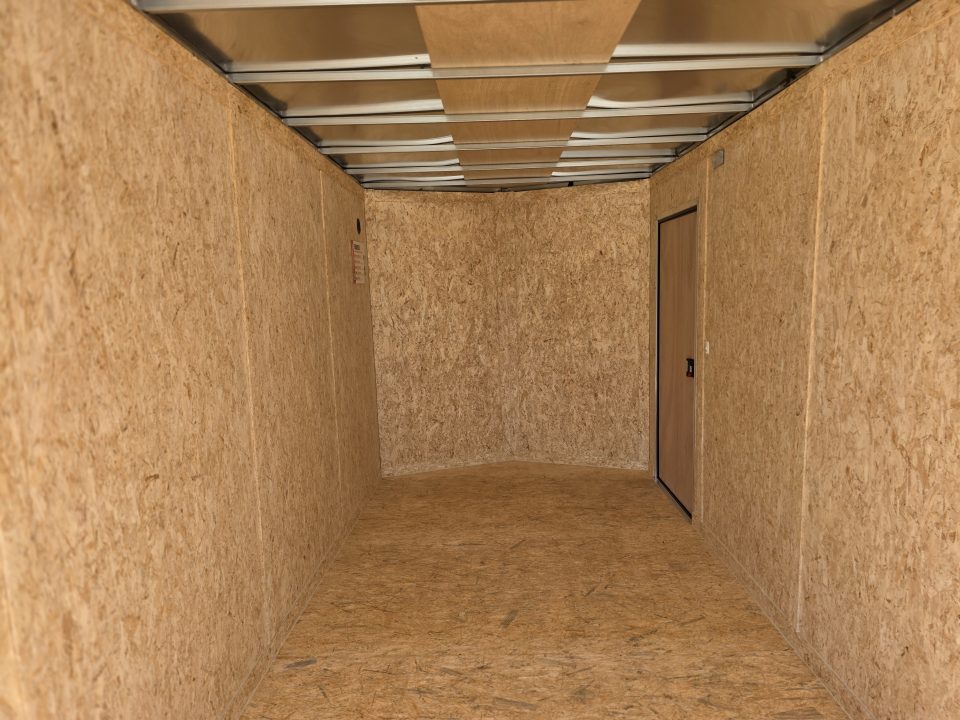 New 2026 Formula Trailers 7x16 7' INSIDE 080 SCREWLESS BLACKOUT ALUM WHEELS SXS UTV GOLFCART Cargo / Enclosed Trailer