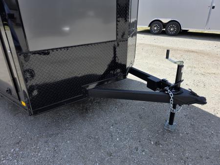 New 2026 Formula Trailers 7x16 7' INSIDE 080 SCREWLESS BLACKOUT ALUM WHEELS SXS UTV GOLFCART Cargo / Enclosed Trailer