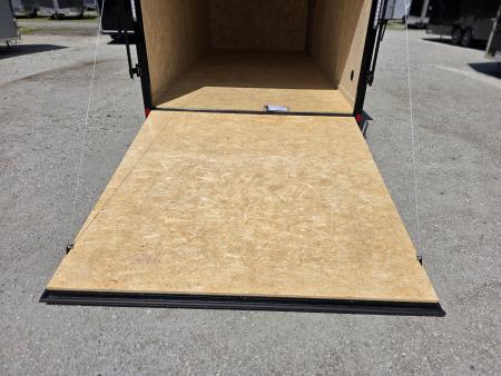 New 2026 Formula Trailers 7x16 7' INSIDE 080 SCREWLESS BLACKOUT ALUM WHEELS SXS UTV GOLFCART Cargo / Enclosed Trailer