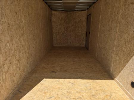 New 2026 Formula Trailers 7x16 7' INSIDE 080 SCREWLESS BLACKOUT ALUM WHEELS SXS UTV GOLFCART Cargo / Enclosed Trailer