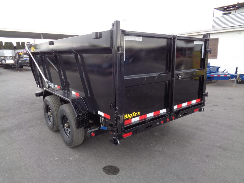 New 2026 Big Tex Trailers * 14TD-14 * 14Ft Heavy Duty Telescopic 15.4k Dump Trailer w/ X-Series Package & 4Ft Sides