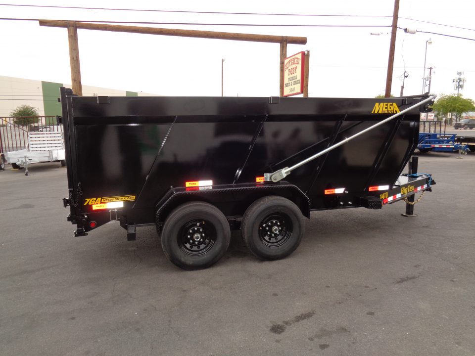 New 2026 Big Tex Trailers * 14TD-14 * 14Ft Heavy Duty Telescopic 15.4k Dump Trailer w/ X-Series Package & 4Ft Sides