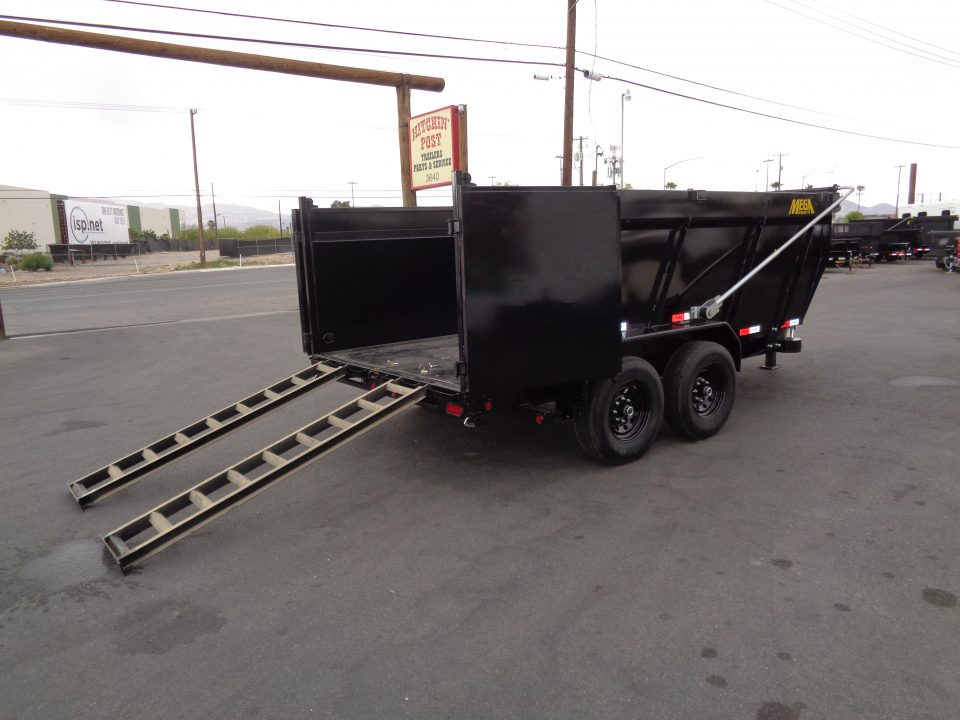 New 2026 Big Tex Trailers * 14TD-14 * 14Ft Heavy Duty Telescopic 15.4k Dump Trailer w/ X-Series Package & 4Ft Sides