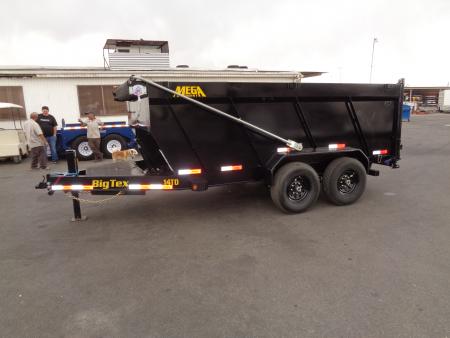New 2026 Big Tex Trailers * 14TD-14 * 14Ft Heavy Duty Telescopic 15.4k Dump Trailer w/ X-Series Package & 4Ft Sides
