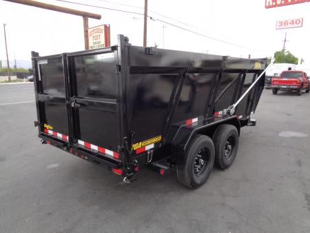 New 2026 Big Tex Trailers * 14TD-14 * 14Ft Heavy Duty Telescopic 15.4k Dump Trailer w/ X-Series Package & 4Ft Sides
