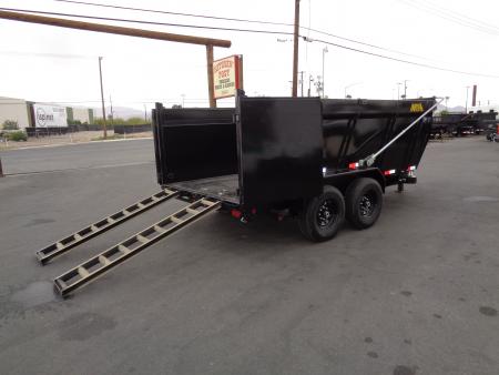 New 2026 Big Tex Trailers * 14TD-14 * 14Ft Heavy Duty Telescopic 15.4k Dump Trailer w/ X-Series Package & 4Ft Sides