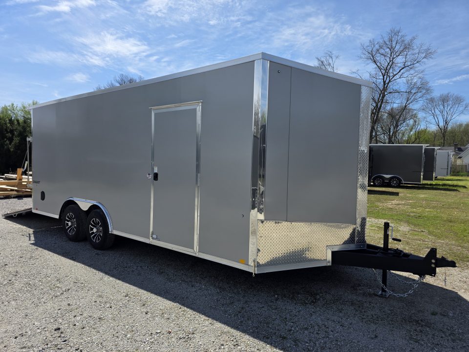 New 2026 Formula Trailers 8.5x20 CAR HAULER WITH ESCAPE DOOR 10K GVWR 7' INSIDE SXS UTV GOLF CART Cargo / Enclosed Trailer