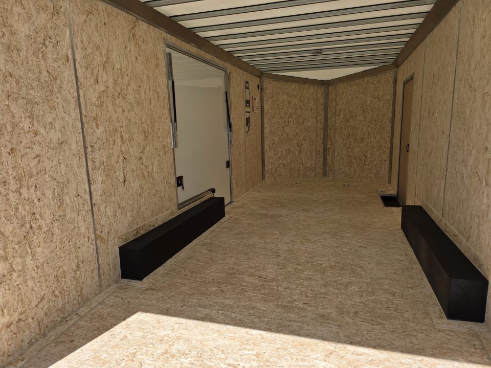 New 2026 Formula Trailers 8.5x20 CAR HAULER WITH ESCAPE DOOR 10K GVWR 7' INSIDE SXS UTV GOLF CART Cargo / Enclosed Trailer