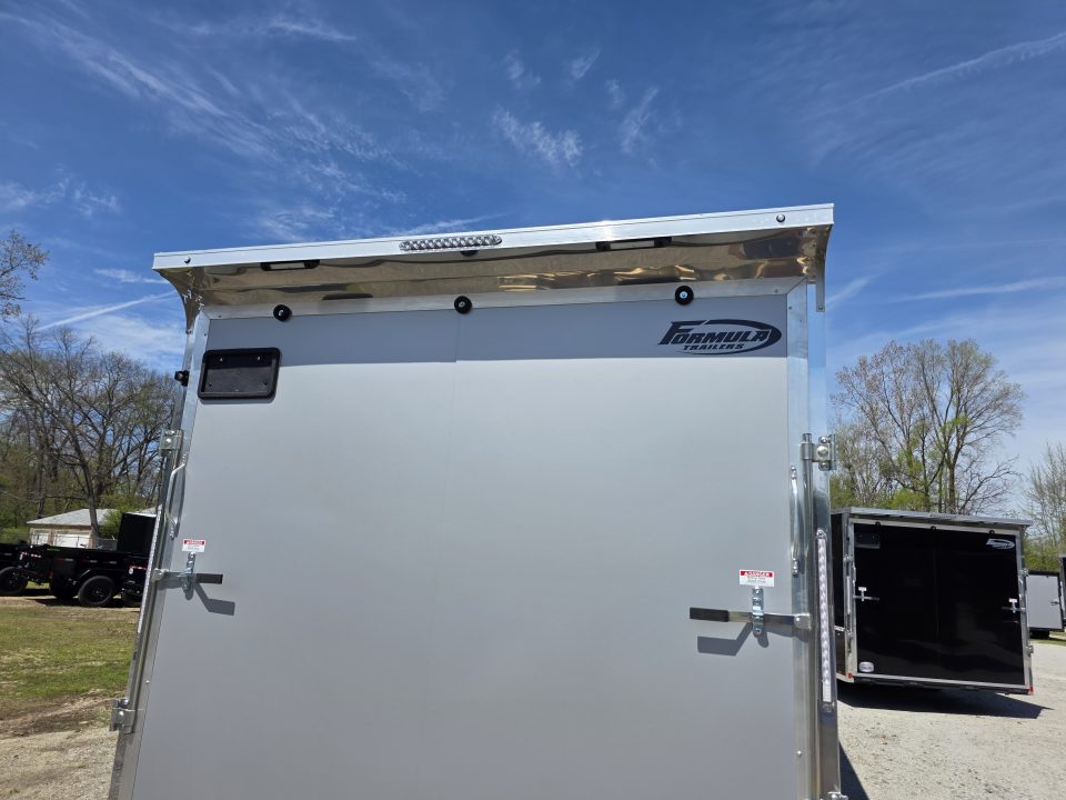 New 2026 Formula Trailers 8.5x20 CAR HAULER WITH ESCAPE DOOR 10K GVWR 7' INSIDE SXS UTV GOLF CART Cargo / Enclosed Trailer