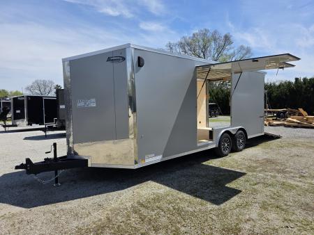 New 2026 Formula Trailers 8.5x20 CAR HAULER WITH ESCAPE DOOR 10K GVWR 7' INSIDE SXS UTV GOLF CART Cargo / Enclosed Trailer