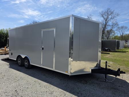 New 2026 Formula Trailers 8.5x20 CAR HAULER WITH ESCAPE DOOR 10K GVWR 7' INSIDE SXS UTV GOLF CART Cargo / Enclosed Trailer